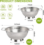 Gulex Colander Stainless Steel